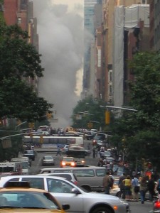 2007 steam pipe explosion at 41st and Lex, NYC by sebinnyc's