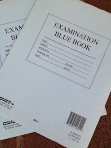 blue books