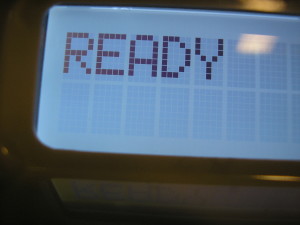 Ready sign